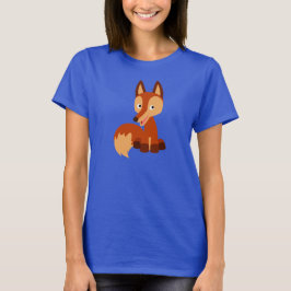 Camiseta Fox Mulher-T-Shirt Cute Cunning