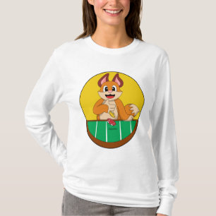 Camiseta Fox no Poker com batatas fritas