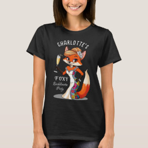 Camiseta Fox Noiva A Ser   Festa de solteira Foxy Preto