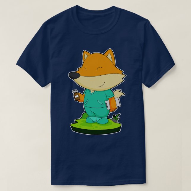 Camiseta Fox Nurse Medicine (Frente do Design)