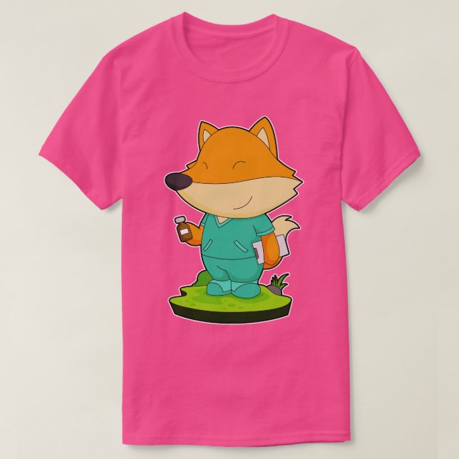 Camiseta Fox Nurse Medicine (Frente do Design)