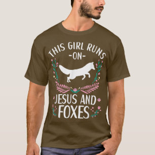 Camiseta Fox Outfit for Foxes Lovers Roupa Women Girls