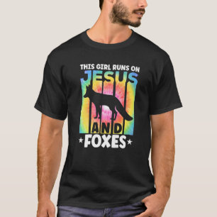 Camiseta Fox Outfit for Foxes Lovers Roupa Women Girls Pr