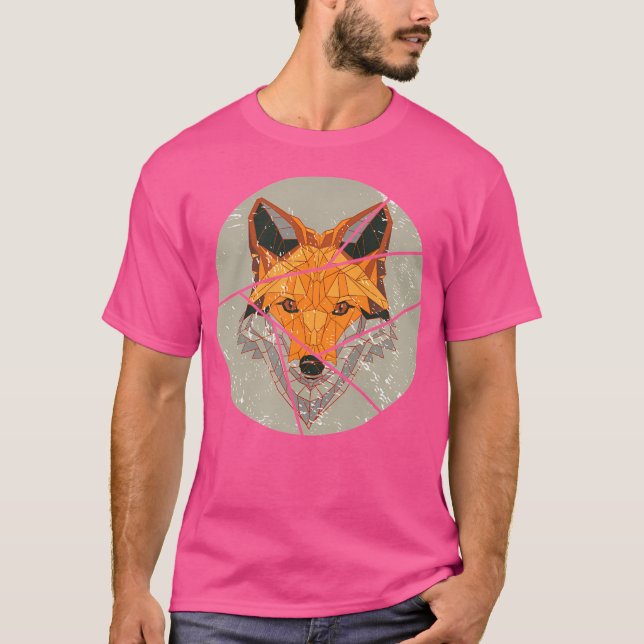Camiseta Fox Poligonal (Frente)