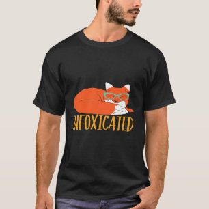 Camiseta Fox Pun Infoxicado Para O Bebado E Desperdiçado