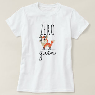 Camiseta Fox Pun T-Shirt Engraçado