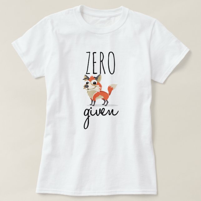 Camiseta Fox Pun T-Shirt Engraçado (Frente do Design)