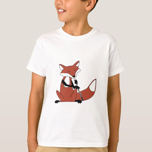 Camiseta Fox que joga o Oboe (Frente)