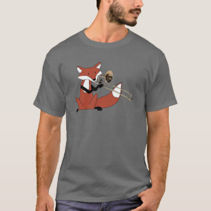 Camiseta Fox que joga o Trombone