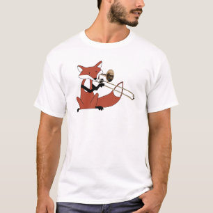 Camiseta Fox que joga o Trombone