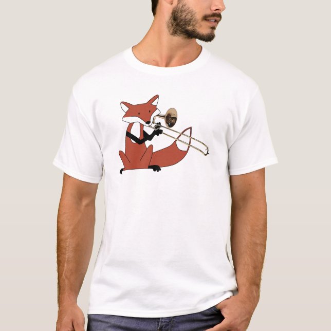 Camiseta Fox que joga o Trombone (Frente)