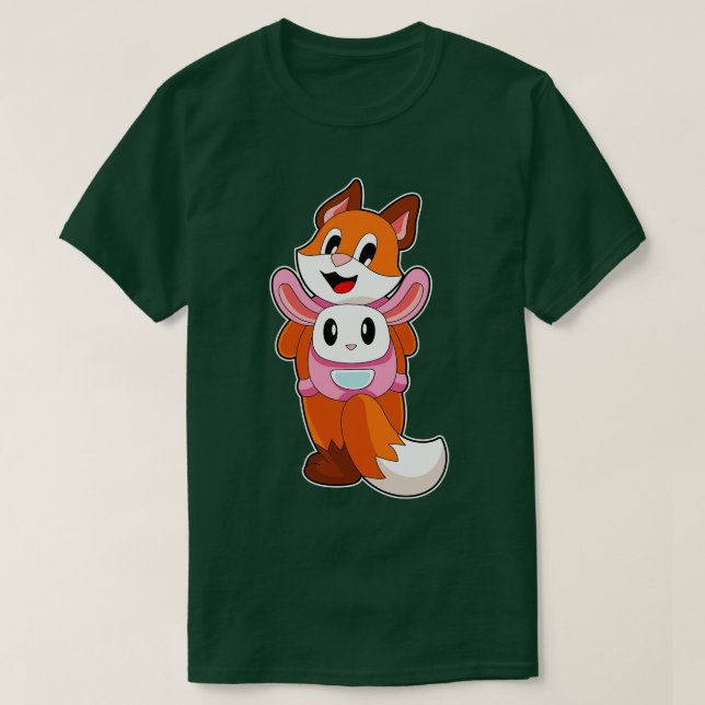 Camiseta Fox Rabbit Bag (Frente do Design)