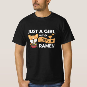Camiseta Fox Ramen Doce Animais Comendo Massas