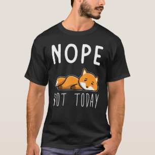 Camiseta Fox Raposa Preguiçosa Cansada