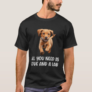 Camiseta Fox Red Lab Tudo Que Precisa De Labrador Mãe