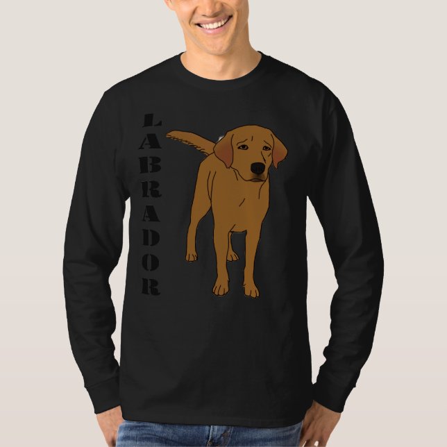 Camiseta Fox Red Labrador Retriever (Frente)