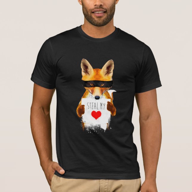 Camiseta Fox - Roube meu coração! (Frente)