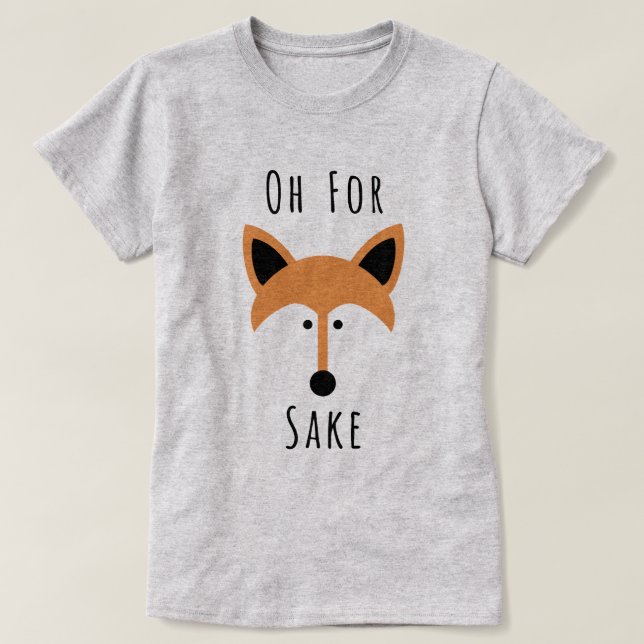 Camiseta Fox Sake (Frente do Design)