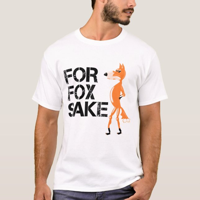 Camiseta Fox Sake Engraçado Fox Meme (Frente)