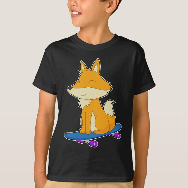 Camiseta Fox Skater (Frente)