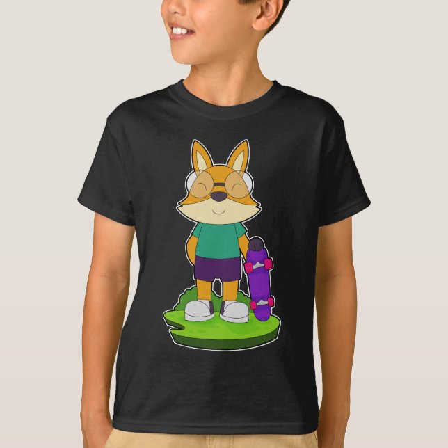 Camiseta Fox Skater (Frente)