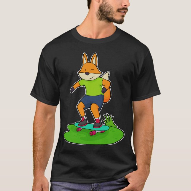 Camiseta Fox Skater (Frente)