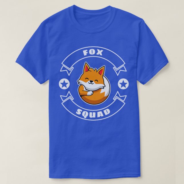 Camiseta Fox Squad (Frente do Design)