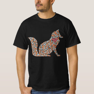 Camiseta Fox T Shirt Colorida