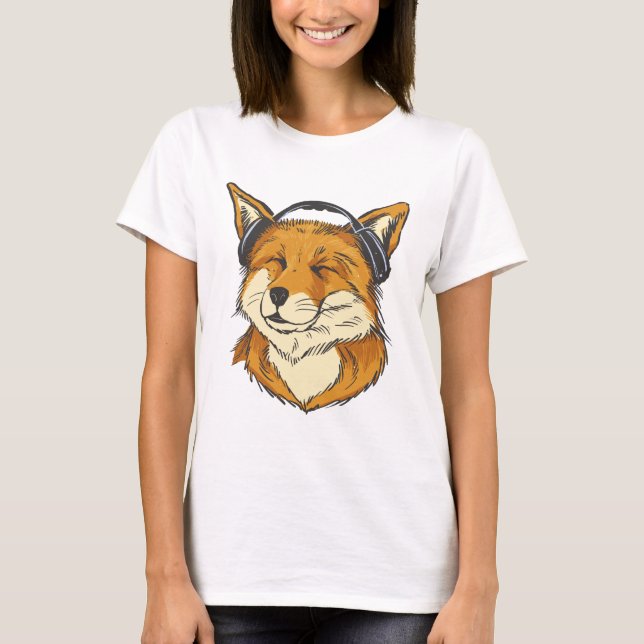Camiseta Fox T-Shirt Feliz (Frente)