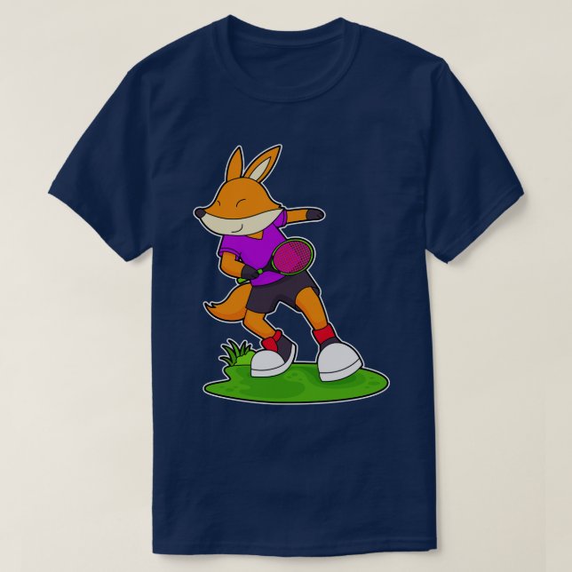 Camiseta Fox Tênis player Tênis (Frente do Design)