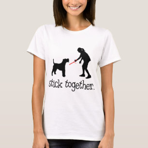 Camiseta Fox Terrier do fio