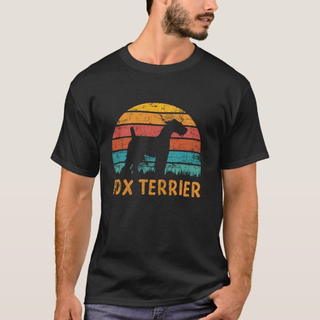 Camiseta Fox Terrier Owner Fox Terrier Lover Fox Terrier Gi (Frente)