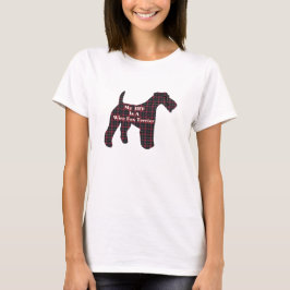 Camiseta Fox Terrier Roupa BFF