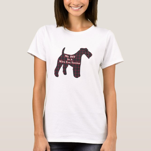 Camiseta Fox Terrier Roupa BFF (Frente)