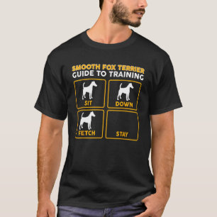 Camiseta Fox Terrier T-Shirt Guia Engraçado Para Treinament