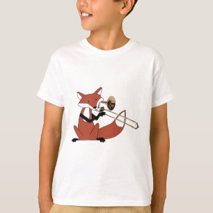 Camiseta Fox tocando Trombone
