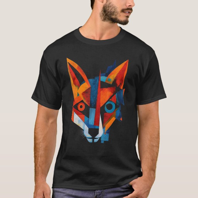 Camiseta Fox Trabalho de arte (Frente)