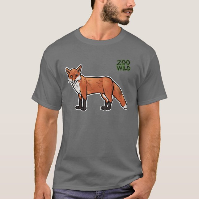 Camiseta Fox vermelho (Frente)