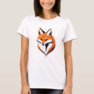 Camiseta Fox Vetor Art Animal Modern Urban City Graphic
