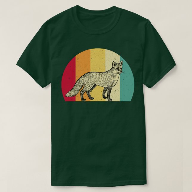 Camiseta Fox Vintage (Frente do Design)