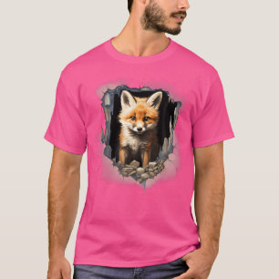 Camiseta Fox Wall Drax Wildlife Animal Print Nature Fore