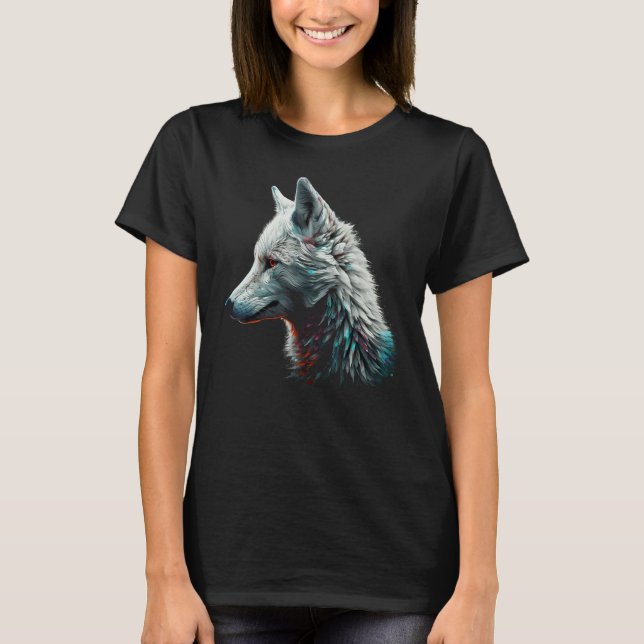 Camiseta Fox White  Animal Fox 1 (Frente)