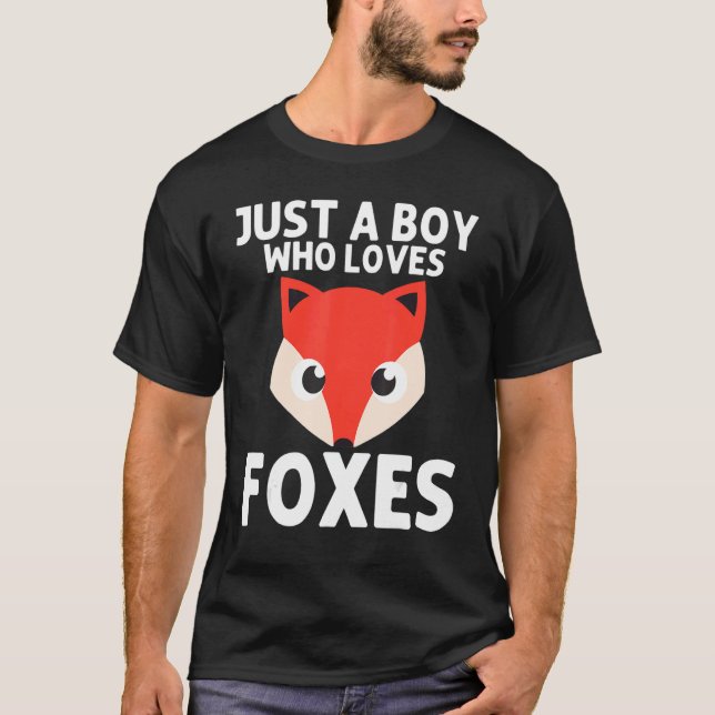 Camiseta Fox Wild Animal Fox Vixen  Boys Men Wildlife (Frente)