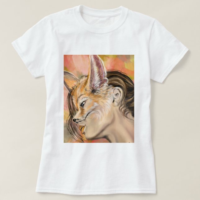 Camiseta Fox Woman (Frente do Design)
