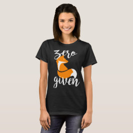 Camiseta Fox zero dado - t-shirt (preto)