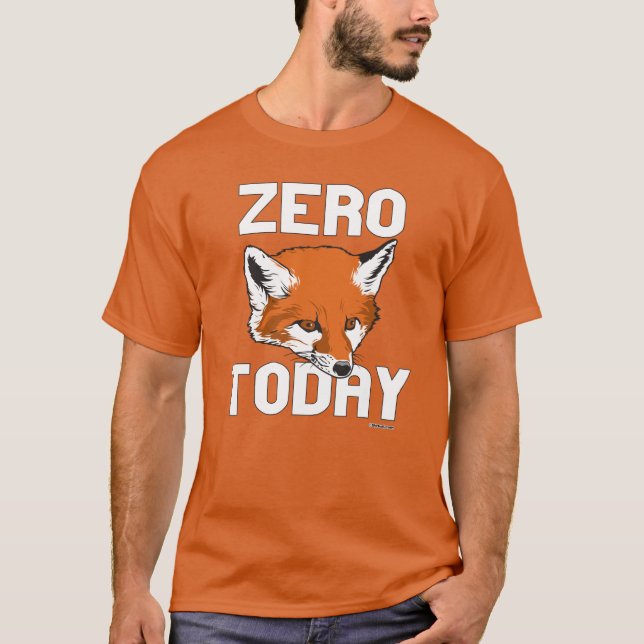 Camiseta Fox zero hoje (Frente)