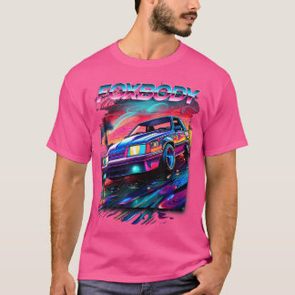 Camiseta Foxbody Nation Foxbody Stang Car Entusiastas