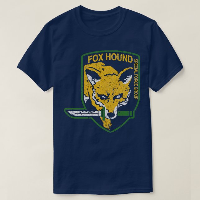 Camiseta Foxhound (Frente do Design)