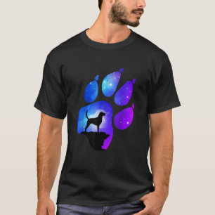 Camiseta Foxhound Paw Dog Mãe Pai