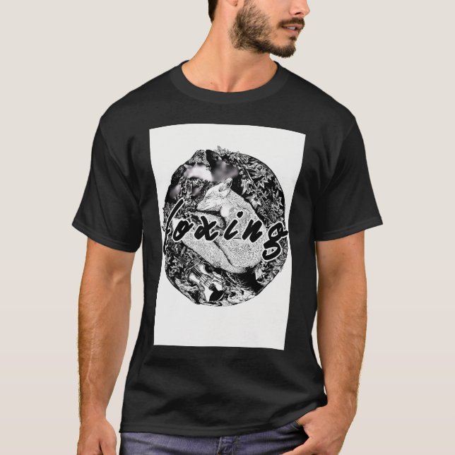 Camiseta Foxing Ilustrado (Frente)
